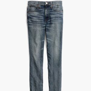 Madewell Petite High-Rise Slim Boyjean in Frisco Wash